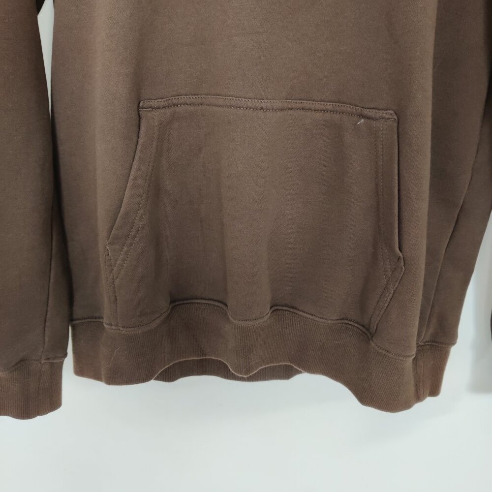 H&M Peanuts Women's Hoodie Size S Regular Fit Brown Snoopy Print Cotton Blend - Picture 4 of 9